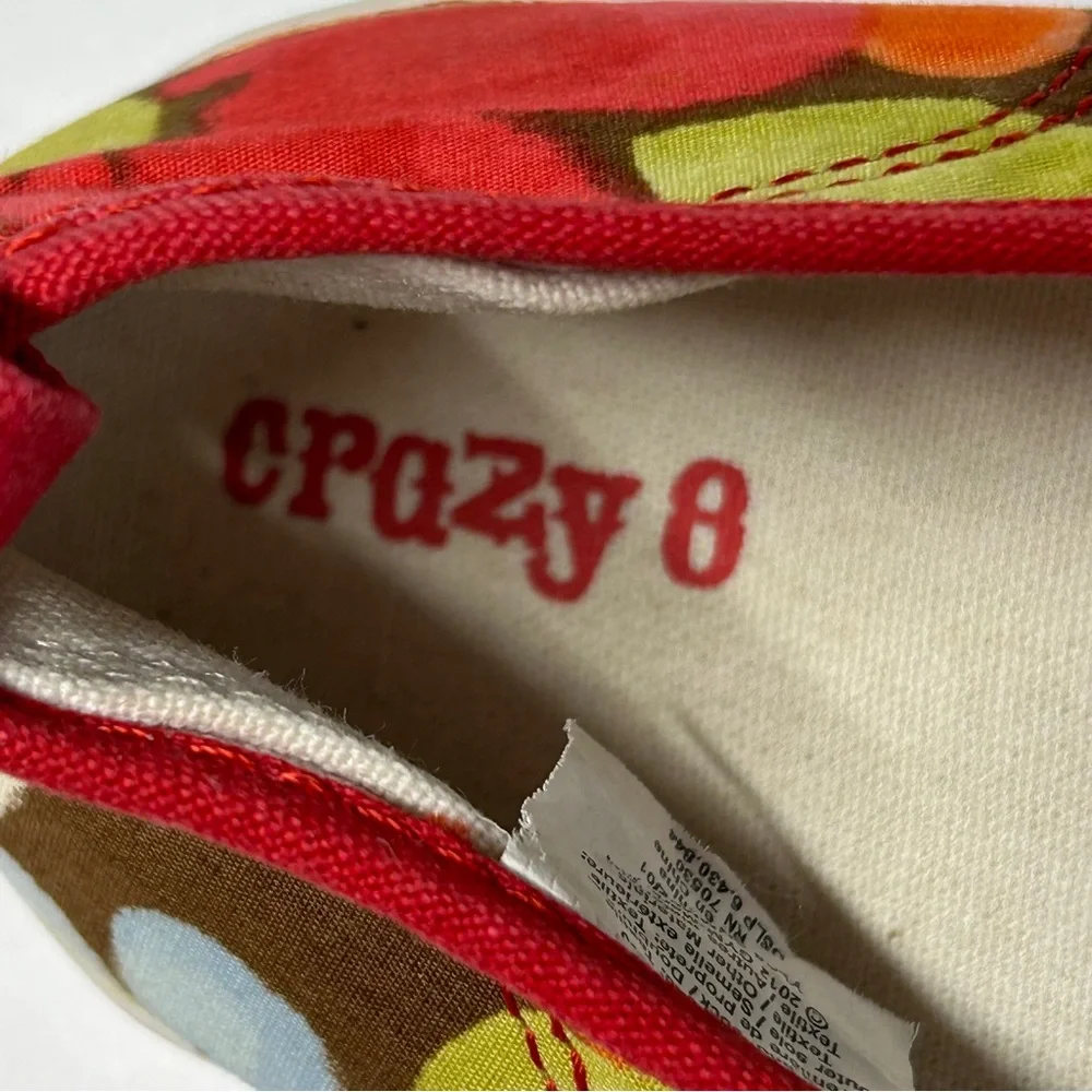 Crazy 8 Red and Yellow Slippers Vibrant and Comfortable‎ Youth 6